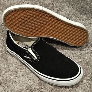 Men's VANS Skateboard Pop Cush Slip-ons Size 10